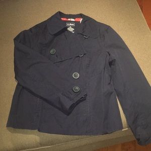⛵️SALE⛵️llbean navy jacket